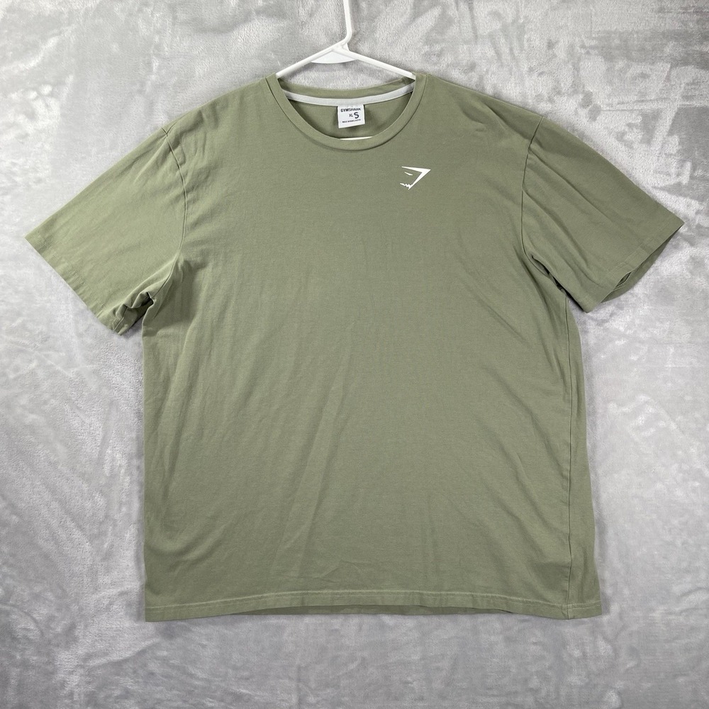 Gymshark Olive Green Short Sleeve Tee